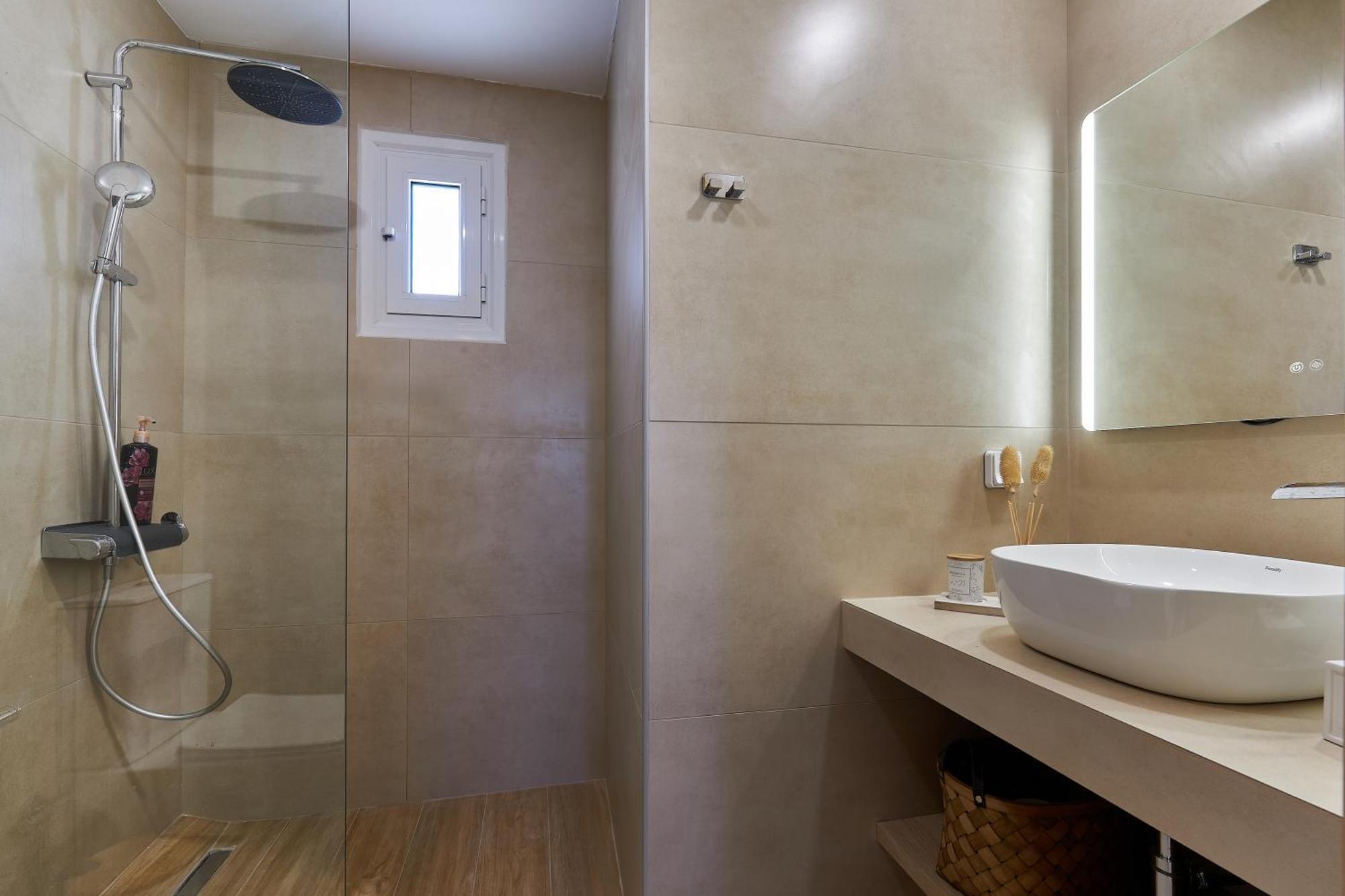 Spacious Villa With Private Eco-Pool And Panoramic Sea View Agia Pelagia Zewnętrze zdjęcie