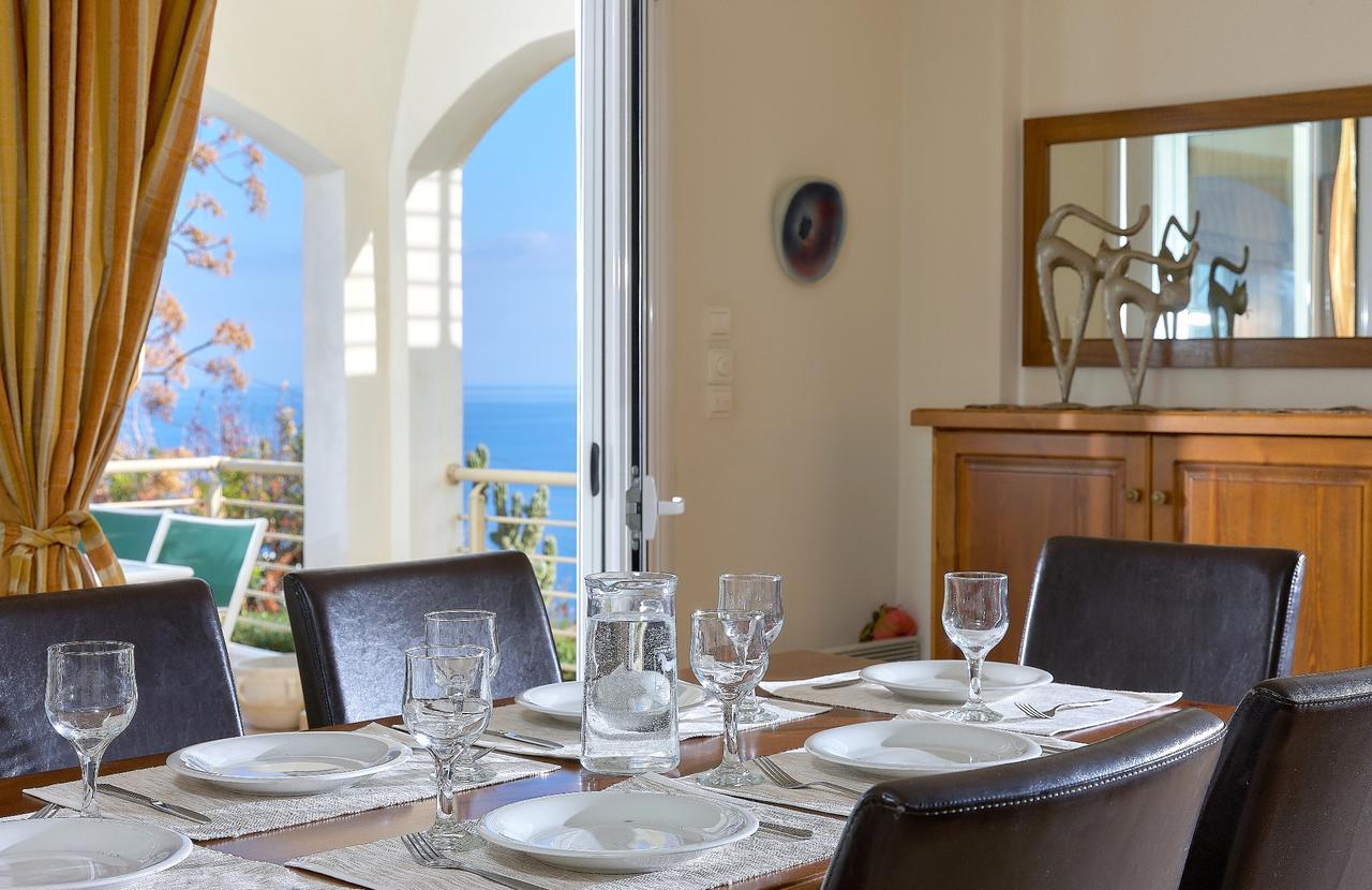 Spacious Villa With Private Eco-Pool And Panoramic Sea View Agia Pelagia Zewnętrze zdjęcie
