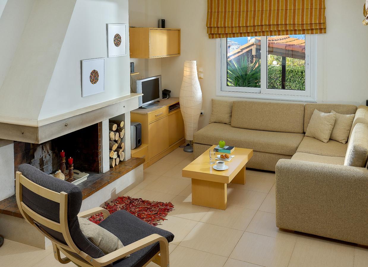 Spacious Villa With Private Eco-Pool And Panoramic Sea View Agia Pelagia Zewnętrze zdjęcie