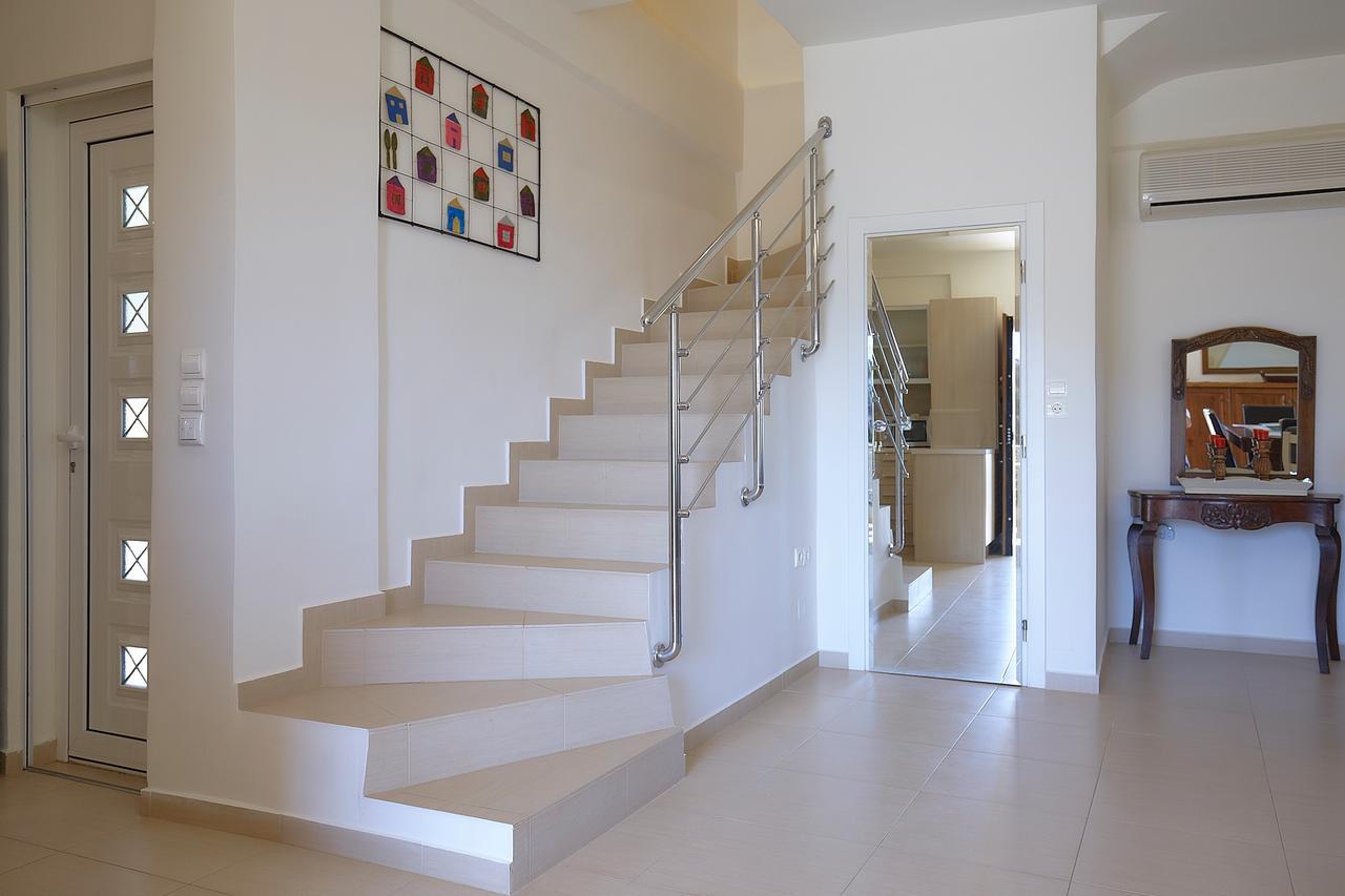 Spacious Villa With Private Eco-Pool And Panoramic Sea View Agia Pelagia Zewnętrze zdjęcie